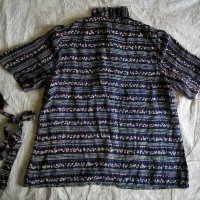 Дамска риза с къс ръкав естествена коприна, снимка 3 - Ризи - 37031462