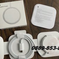 Оригинално MagSafe безжично зарядно за iPhone 11 12 pro max 8 X Mini  бързо, снимка 2 - Аксесоари за Apple - 32788670