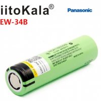 Акумулаторна Презареждаема Батерия Panasonic NCR18650B 3.7V 3400mAh Li-ion Liitokala Power Co. Ltd, снимка 3 - Електронни цигари - 27201340