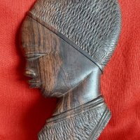 Африканска маска , снимка 1 - Декорация за дома - 43367658
