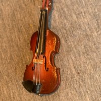  Мини модел на цигулка, снимка 3 - Колекции - 43919013