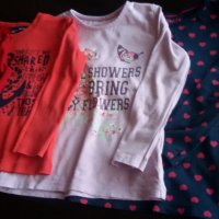 летни блузки за момиче- къс и дълъг ръкав - 4лв, потничета, снимка 17 - Детски тениски и потници - 28547353
