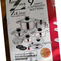 Комплект съдове за здравословно готвене Z Line   , снимка 5 - Съдове за готвене - 39111509
