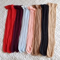 Нови дамски чорапи - силиконови и за жартиери, снимка 1 - Бельо - 43241158