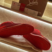 Мъжки обувки Louboutin, снимка 2 - Спортно елегантни обувки - 44859730