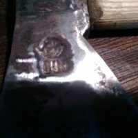 Стар германски топор, секира, брадва с маркировка- 2, снимка 2 - Антикварни и старинни предмети - 43034329