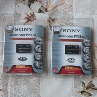 Sony 256MB Memory Stick Pro Duo , снимка 3 - Чанти, стативи, аксесоари - 43911135