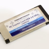 PC Express Card USB 3.0 Mini, снимка 1 - Части за лаптопи - 43411421