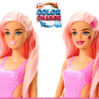Оригинална ароматизирана кукла в чаша Barbie® Pop Reveal Fruit Series - ягодова лимонада /8 изненади, снимка 5 - Кукли - 43232567