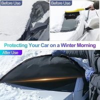 Ново Универсално Покривало за Автомобил Защита от Сняг и UV, снимка 7 - Аксесоари и консумативи - 43460539