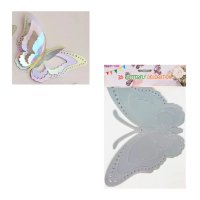 3D пеперуди за декорация /6 броя пеперуди/, снимка 2 - Декорация за дома - 43645455