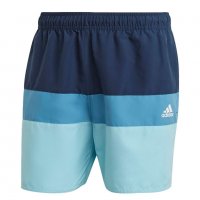 Мъжки Бански ADIDAS Length Colorblock, снимка 1 - Бански - 37413455