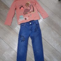 Маркови дънки  4-5г, снимка 1 - Детски панталони и дънки - 38209031
