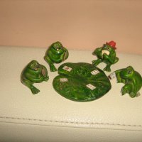 жаби играят покер, снимка 1 - Други ценни предмети - 36678268