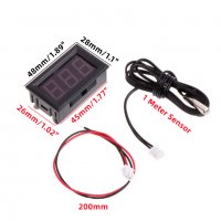 5V - 12V 0.56" LED цифров термометър , снимка 3 - Друга електроника - 38738071