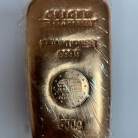 500 гр медно кюлче, Гайгер EM, 999.9, Германия , снимка 3 - Други ценни предмети - 33059413