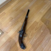 Реплика на кремъчен пистолет, снимка 1 - Антикварни и старинни предмети - 43143847