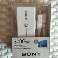 Външна батерия Sony 3000mAh (CP-V3A), снимка 2 - Външни батерии - 37210515