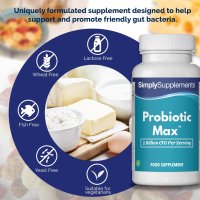 Probiotic Max Пробиотични таблетки за вегани и вегетарианци - 360 таблетки, снимка 4 - Хранителни добавки - 43575078