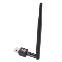 USB Wi-Fi адаптер с антена 5dBi - Промо, снимка 13 - Мрежови адаптери - 43203418