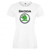 Дамска тениска SKODA, снимка 2 - Тениски - 32852199
