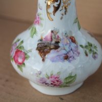 Френска порцеланова ваза ''Limoges'', снимка 4 - Антикварни и старинни предмети - 43479222