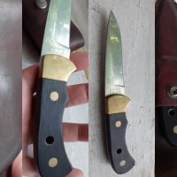 Нож Puma Solingen с оригинална кожена кания Пума Солинген, снимка 7 - Антикварни и старинни предмети - 37109332