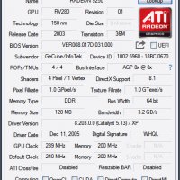 Видео карта ATi Radeon GeCube R9250 128MB DDR 64bit AGP, снимка 9 - Видеокарти - 34907746