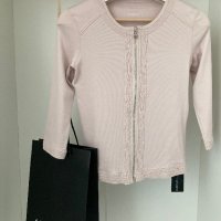 Marccain блуза жилетка, нова с етикет, размер S, оригинална, снимка 1 - Блузи с дълъг ръкав и пуловери - 38645892
