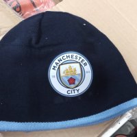 зимна шапка Манчестер сити нова, снимка 1 - Шапки - 43612913