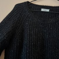 JACQUELINE de YONG Черен пуловер М размер , снимка 16 - Блузи с дълъг ръкав и пуловери - 43714728