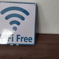 Табела Free Wi-Fi , снимка 3 - Други - 33272595