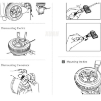 ТПМС ДАТЧИК ЗА ТОЙОТА. TPMS SENSOR. TPMS ДАТЧИК ЗА TOYOTA LEXUS.СЕНЗОР ЗА НАЛЯГАНЕ В ГУМИТЕ 433MHZ, снимка 4 - Части - 44847572