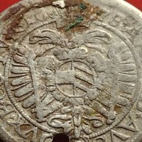 Сребърна монета 6 кройцера 1678г. Леополд първи Свещена Римска Империя 13717, снимка 8 - Нумизматика и бонистика - 42984449