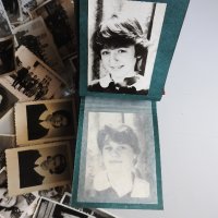 90 бр. Лот стари черно-бели снимки + албум, снимка 5 - Колекции - 40437772