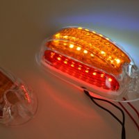 1 бр. ЛЕД LED габарити рогчета за вертикален монтаж , 12-24V , снимка 2 - Аксесоари и консумативи - 35529275