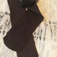 Дамски чорапи с еко кожа, снимка 1 - Дамски чорапи - 33608712