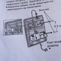 Телефон стационарен "Панасоник", снимка 11 - Стационарни телефони и факсове - 32711243