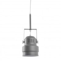 Студио пендел в матово сиво , индустриален loft стил , дизайнерски пендел осветително тяло, снимка 1 - Лампи за таван - 43958465