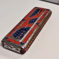  "KOH-I-NOOR" VINTAGE DOUBLE SIDED HARMONICA KEY (A/D) Made In GERMANY - Стара Устна хармоника, снимка 6 - Духови инструменти - 38037186