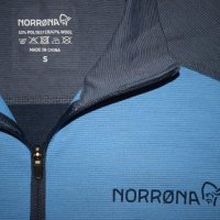 Norrona Equaliser Merino Zip Neck W’s Sz S / # 00159 /, снимка 6 - Спортни екипи - 38073500