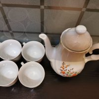 Нов порцеланов сервиз за чай /България , снимка 10 - Сервизи - 39731054