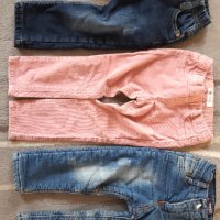 Три панталона за есен, зима, пролет - дънки и джинси за момиче, 2 години, размер 98, снимка 1 - Детски панталони и дънки - 37131882