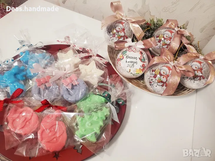 Коледен глицеринов сапун , снимка 1