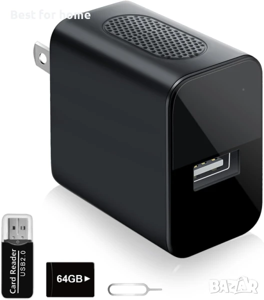 64GB малко зарядно за охранителна камера, снимка 1