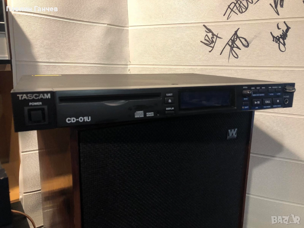 Tascam cd-01u Професионален сд плейър, снимка 1