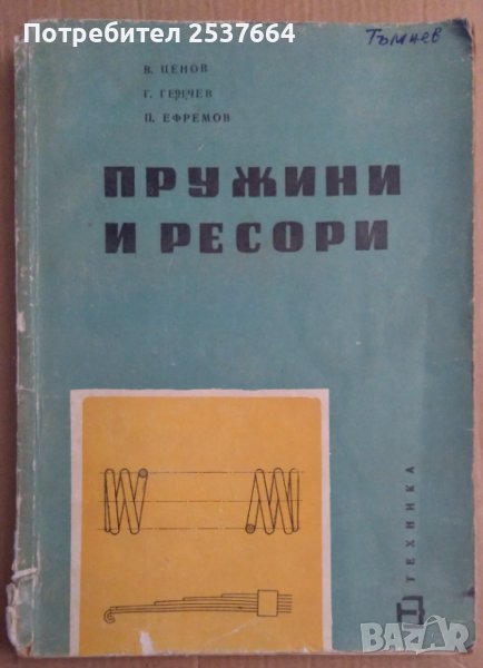 Пружини и ресори  В.Ценов, снимка 1