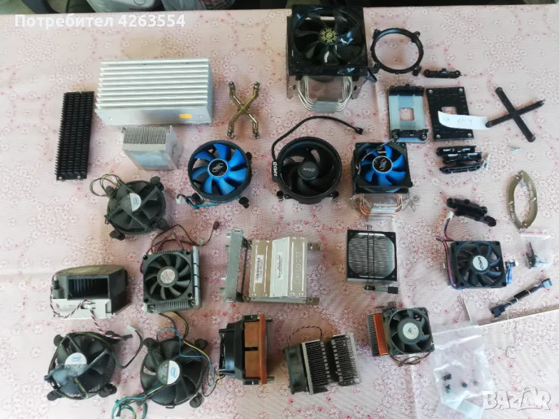 РАЗЧИСТВАНЕ Лот от охладители за компютър, снимка 1