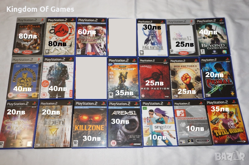 Игри за PS2 God Of War 2/Okami/Phantasy Star Universe/Fahrenheit/Canis Canem/Red Faction/Warhammer , снимка 1