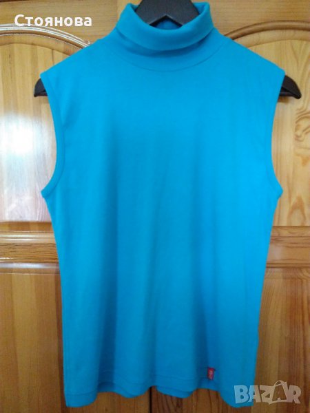 Дамско поло без ръкав - 100% памук, снимка 1